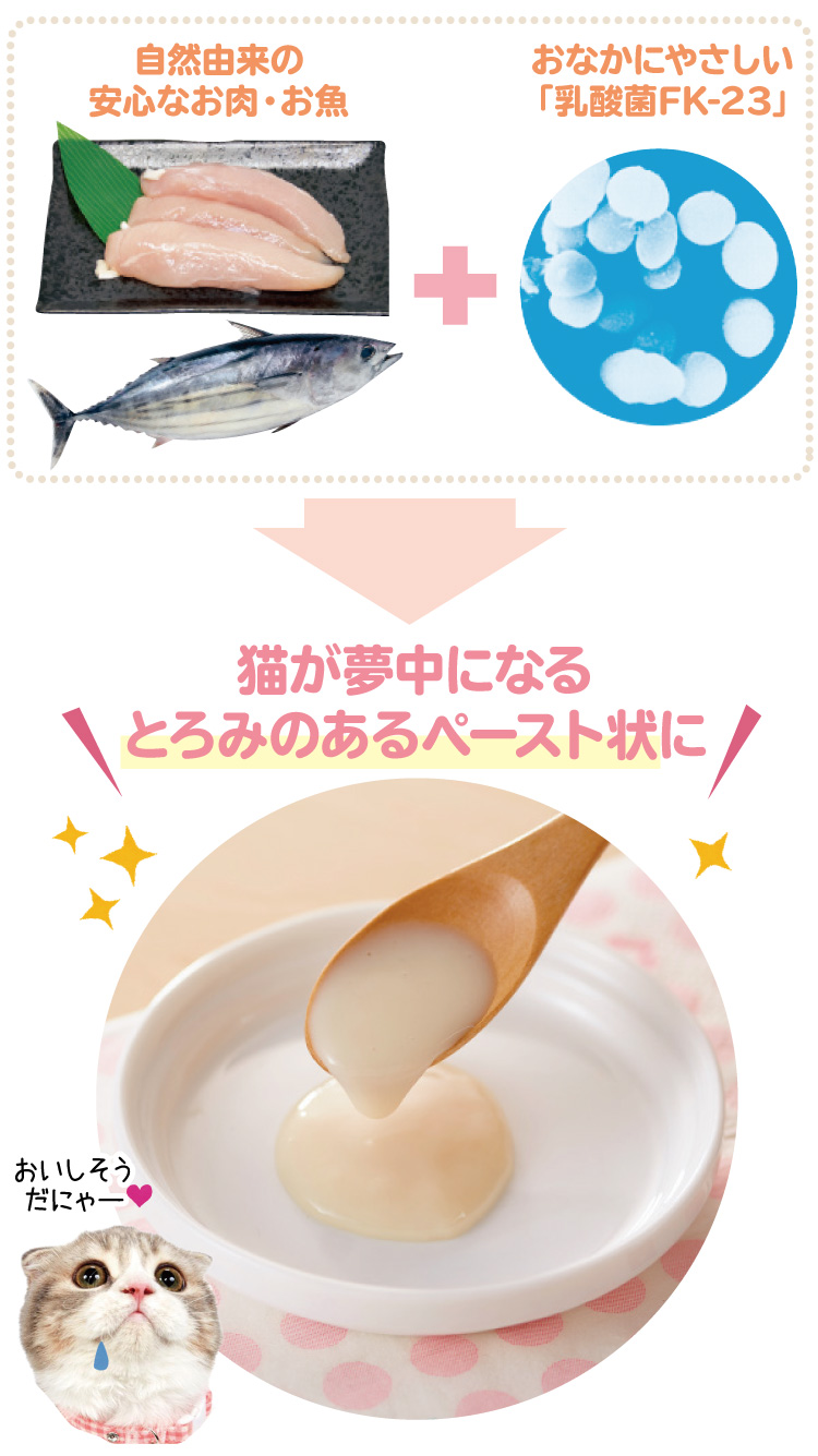ウィズユーキャット にゃろみ 猫用おやつ ペット用品の通販サイト ペピイ Peppy