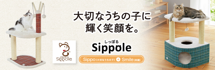 Sippole 大切なうちの子に輝く笑顔を。